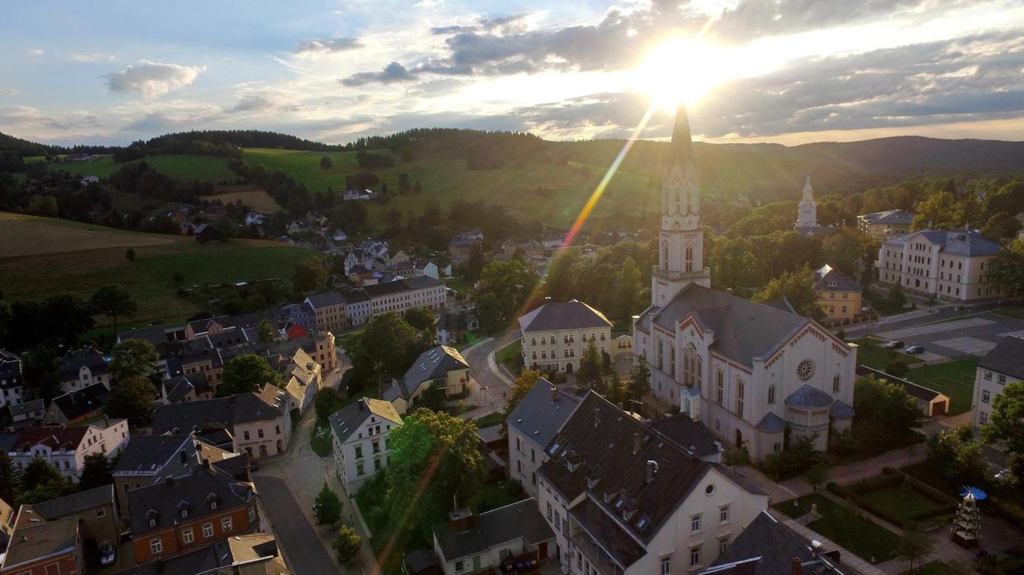 Ferienwohnung Am Bergmannsbrunnen Schoenheide Экстерьер фото